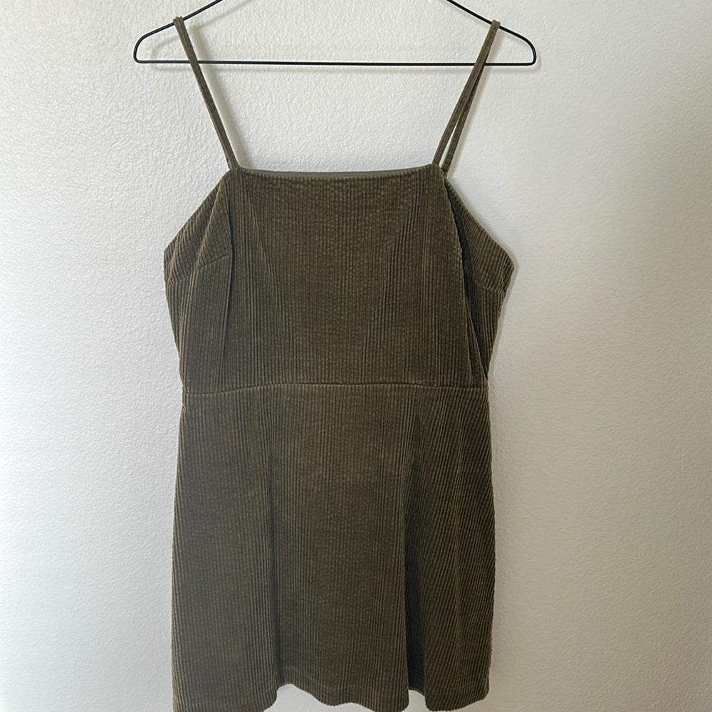 matching corduroy dress & jacket set